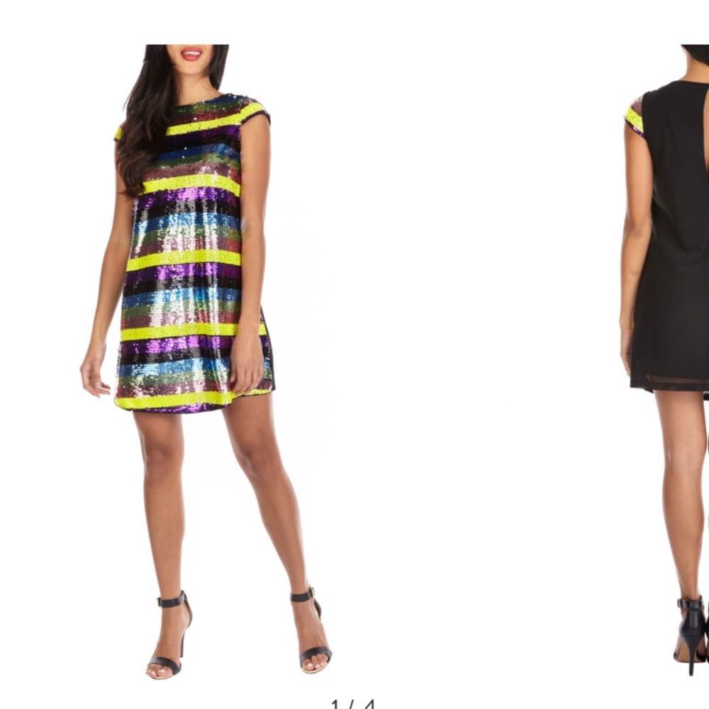 Topshop TFNC Dress extra small sequence